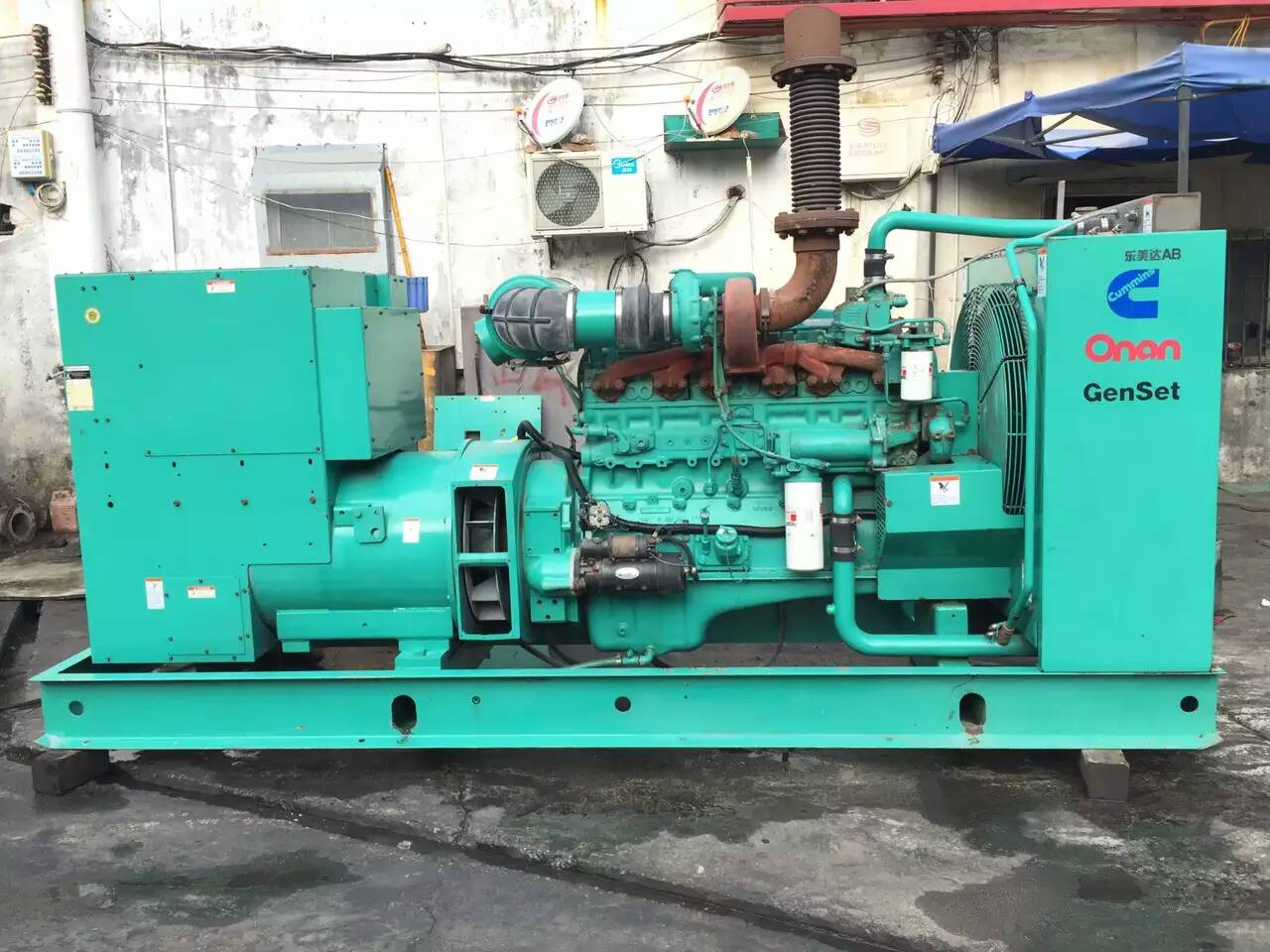 雷州租赁发电机-柴油发电机不正常冒烟的原因